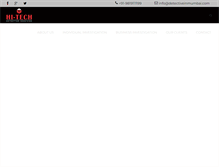 Tablet Screenshot of detectiveinmumbai.com